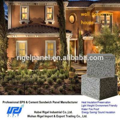 Short Construction Period Flatter Surface structural insulated panel osb eps osb