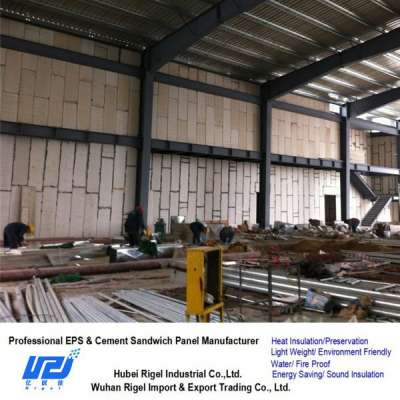 Foam concrete thermal isolation warehouse sandwich wall panel