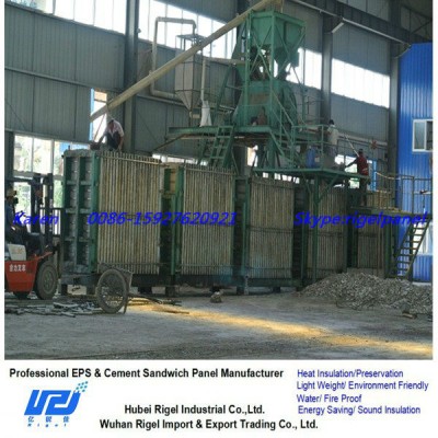 Precast eps concrete sandwich light weight wall panel machine