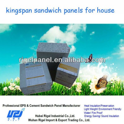 Multi Function Heat Insulation Construction Material Kingspan Sandwich Panels