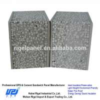 Construction companies polyurethane foam insulation 75mm eps sandwich panel