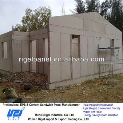 China High Quality Low Cost Prefabricated House/eps cement wall panel