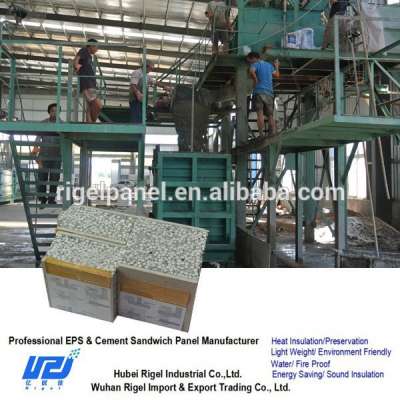 Movable Economical Lightweight fiber cement board production line machine