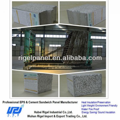 eps foam cement sandwich wall panel machine precast concrete mold